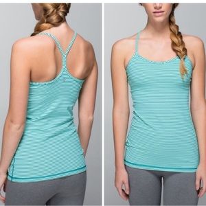 Lululemon Power Y Tank Luon with build in bra